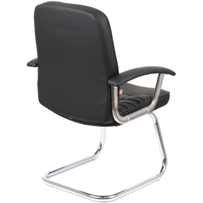 Кресло конференционное АКЛАС Лекко CF (PU Черный)