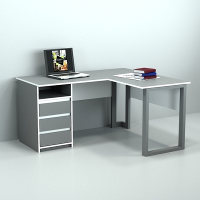 Офісний стіл лофт ГК-2Т Гамма стиль