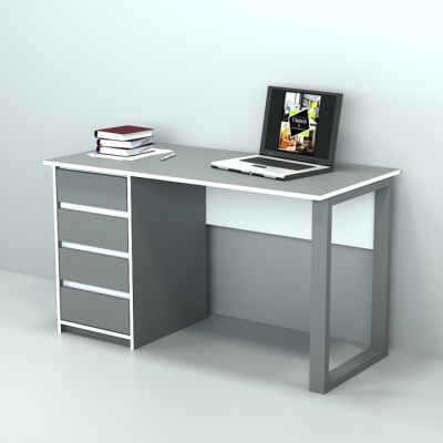 Офисный стол лофт ГП-3Т Гамма стиль (V5065)