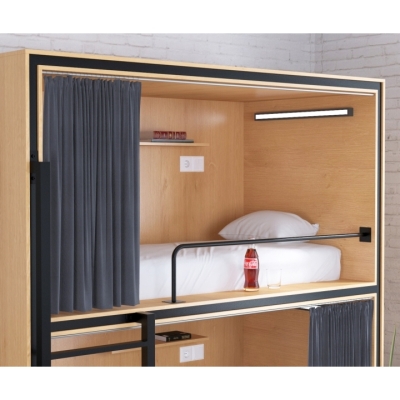Двухъярусная кровать с обшивкой Loft Design