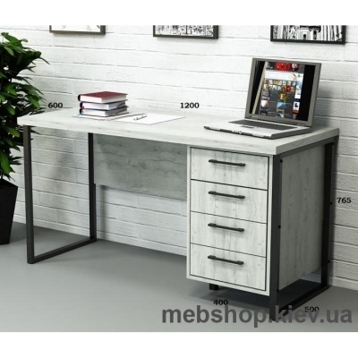 Офісний стіл лофт СПЛА-2  Гамма стиль