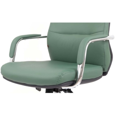 Кресло АКЛАС Сейя ANF Зеленый (PU Green/Black)