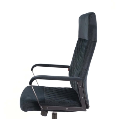Крісло АКЛАС Авіс TILT Чорний (Black fabric)