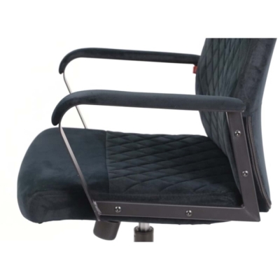 Крісло АКЛАС Авіс TILT Чорний (Black fabric)