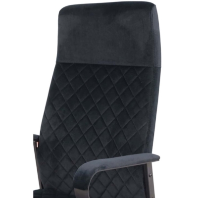 Крісло АКЛАС Авіс TILT Чорний (Black fabric)
