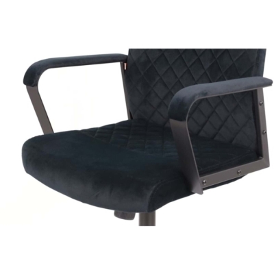 Крісло АКЛАС Авіс TILT Чорний (Black fabric)