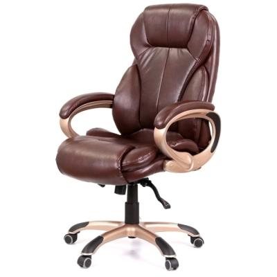 Кресло АКЛАС Томар ANF (PU Dark brown)