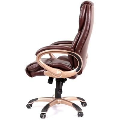 Кресло АКЛАС Томар ANF (PU Dark brown)