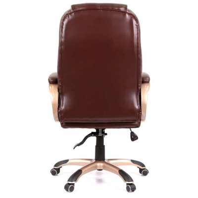 Кресло АКЛАС Томар ANF Коричневый (PU Dark Brown)