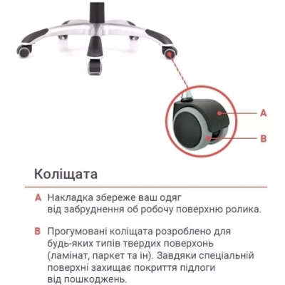 Кресло АКЛАС Видаго ANF (PU Black)