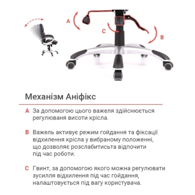 Кресло АКЛАС Видаго черное