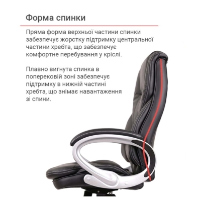 Кресло АКЛАС Видаго черное