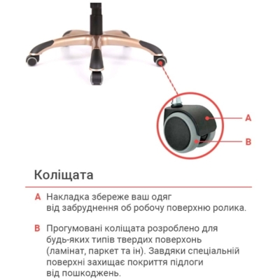 Кресло АКЛАС Видаго ANF Коричневый (PU Dark Brown)