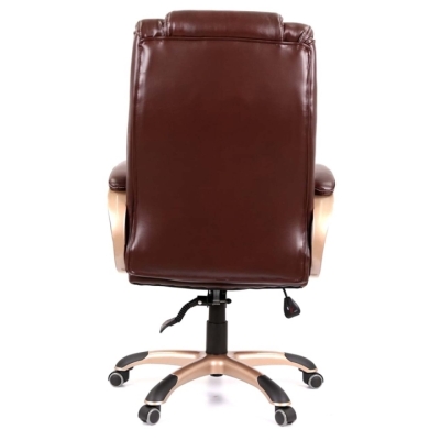 Кресло АКЛАС Видаго ANF Коричневый (PU Dark Brown)