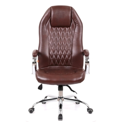 Кресло АКЛАС Альваро ANF (PU Dark brown)