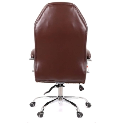 Кресло АКЛАС Альваро ANF Коричневый (PU Dark Brown)