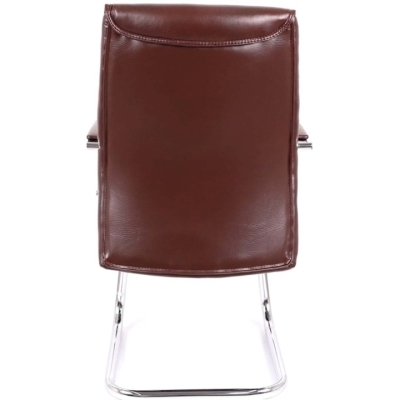 Кресло конференционное АКЛАС Визеу CF (PU Dark brown)