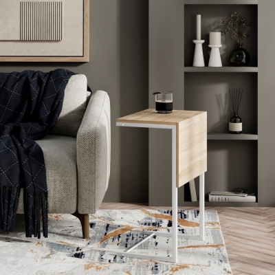 Стол-трасформер Art In Head Just Fiji 442х654х327 Дуб сонома/Белый (TB07130000010)