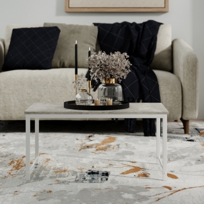 Стол-трасформер Art In Head Just Fiji 442х654х327 Ателье светлый/Белый (TB07040000010)