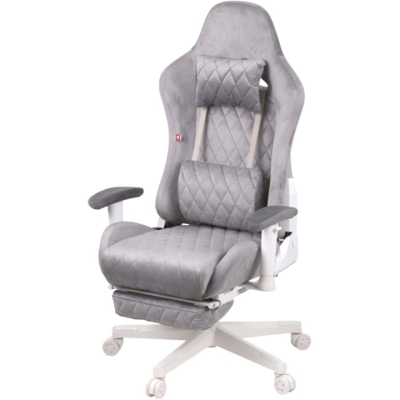 Кресло геймерское АКЛАС Харли R OT-R299H серое