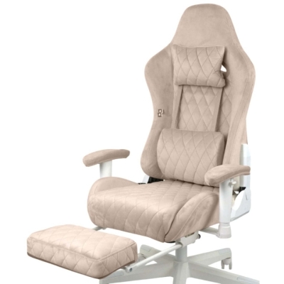 Кресло геймерское АКЛАС Харли R OT-R299H бежевое