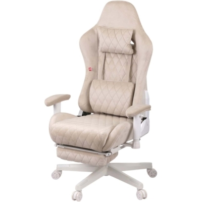Кресло геймерское АКЛАС Харли R OT-R299H бежевое