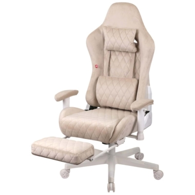 Кресло геймерское АКЛАС Харли R OT-R299H бежевое