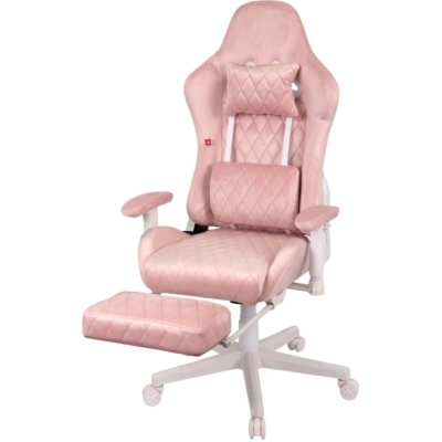 Кресло геймерское АКЛАС Харли R OT-R299H розовое