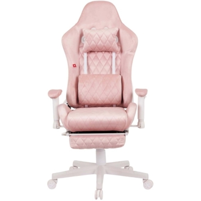 Кресло геймерское АКЛАС Харли R OT-R299H розовое
