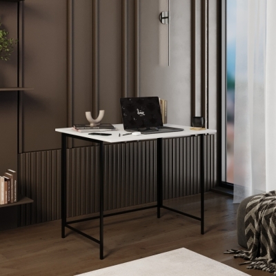 Стол-трансформер Art in Head Sly 900x570x760 Белый бриллиант/Черные (TB24010000030)