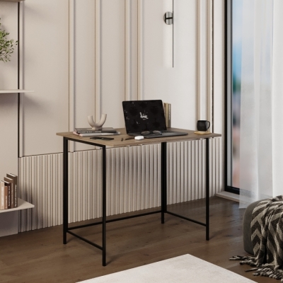 Стол-трансформер Art in Head Sly 900x570x760 Дуб винтаж оксид/Черные (TB24090000030)