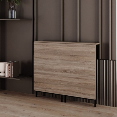 Стол-трансформер Art in Head Sly 900x570x760 Дуб винтаж оксид/Черные (TB24090000030)