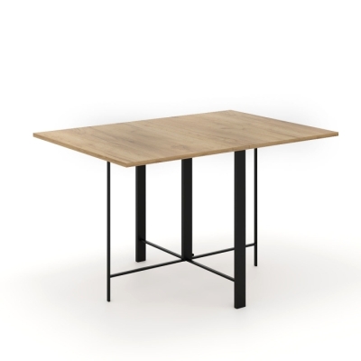 Стол-трансформер Art in Head Voody 1380x900x760 Дуб Эвок/Чёрные ноги (TB26100000030)