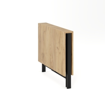 Стол-трансформер Art in Head Voody 1380x900x760 Дуб Эвок/Чёрные ноги (TB26100000030)