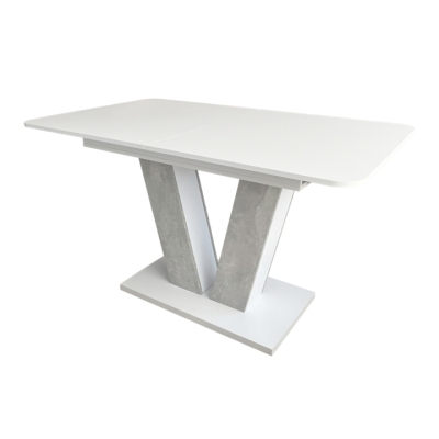 Стол-трансформер Art in Head Vendi 1400х750х800 Белый бриллиант/Ателье светлый (TB25010400000)