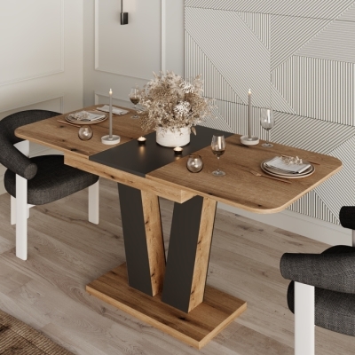 Стол-трансформер Art in Head Vendi 1400х750х800 Дуб Эвок/Графит Серый (TB25100700000)