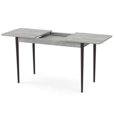 Раздвижной стол Неман МОНО прямоугольный Бетон/Венге