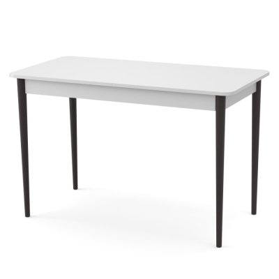 Раздвижной стол Неман МОНО прямоугольный Белый/Венге