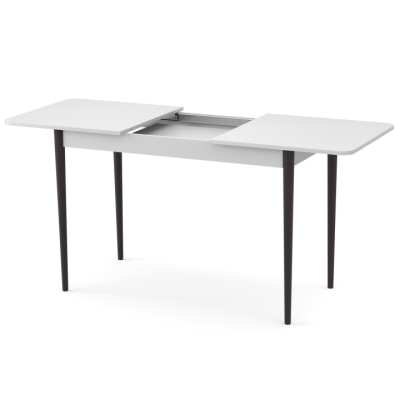 Раздвижной стол Неман МОНО прямоугольный Белый/Венге