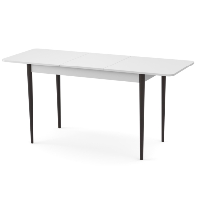 Раздвижной стол Неман МОНО прямоугольный Белый/Венге