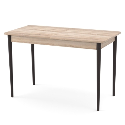 Раздвижной стол Неман МОНО прямоугольный Дуб сонома/Венге