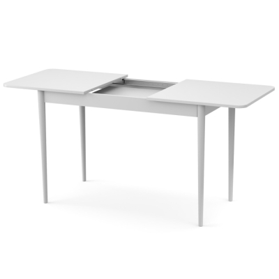 Раздвижной стол Неман МОНО прямоугольный Белый/Белый