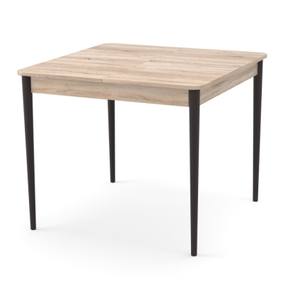 Раздвижной стол Неман МОНО квадрат Дуб сонома/Венге