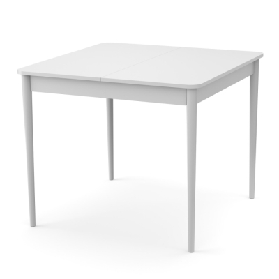 Раздвижной стол Неман МОНО квадрат Белый/Белый
