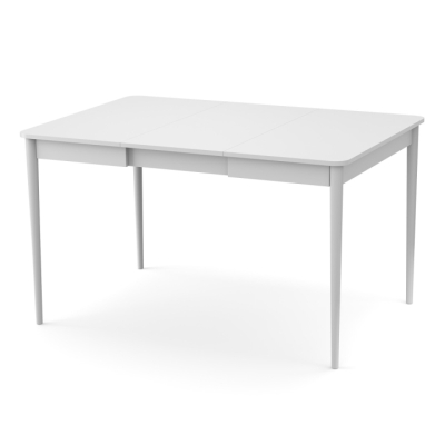 Раздвижной стол Неман МОНО квадрат Белый/Белый