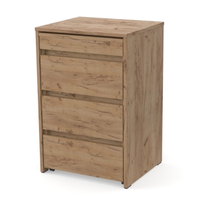 Раздвижной стол-тумба Неман БАРИ Дуб крафт золотой