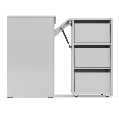 Письменный стол тумба Неман РОЛИН Белый