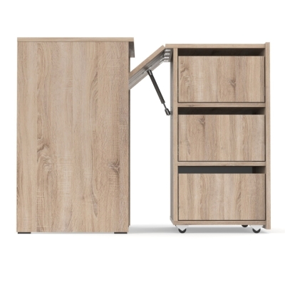 Письменный стол тумба Неман РОЛИН Дуб сонома