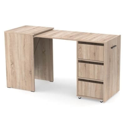 Письменный стол тумба Неман РОЛИН Дуб сонома