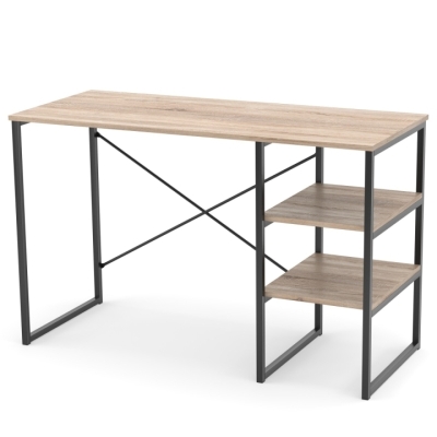 Стол письменный Неман ВАРН Дуб сонома/Черний